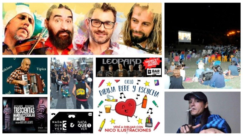 Gran agenda para el fin de semana